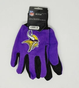 NFL Minnesota Vikings Football Utility Gardening Gloves - Picture 1 of 1