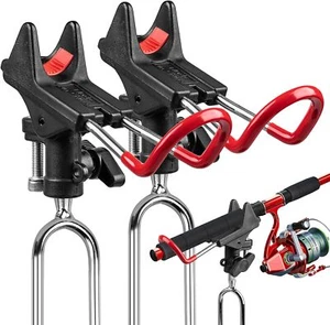 2Pack Fishing Rod Holders for Bank Fishing, Fishing Pole Holders for Ground, 360 - Picture 1 of 7