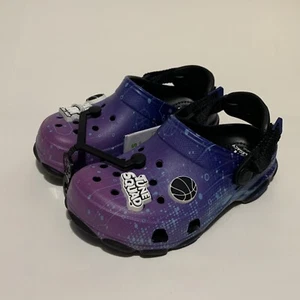 Crocs Classic All-Terrain Clog Space Jam Little Kids Size 11c Child 207426-90H - Picture 1 of 9