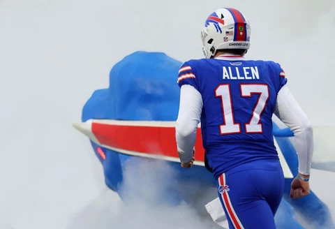 Josh Allen 2022 Buffalo Bills NFL 13"x19" Poster Super Gloss Print 17JBBM1 Cover