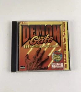 Vintage PC Game Expansion - Demon Gate (PC, 1995) for Doom and Doom 2 New Levels - Picture 1 of 4