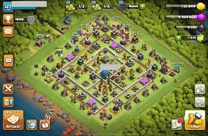 TH12 RUSH BASE . Heroes (48/47/337/35).IOS/ANDROID. Very Cheap. - Picture 1 of 7