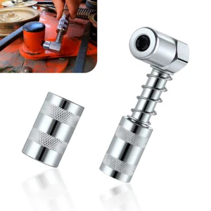 1Set Grease Nozzle Adapter Grease Gun-Accessory 90 Degree Coupler Adapter Tool - Picture 1 of 12