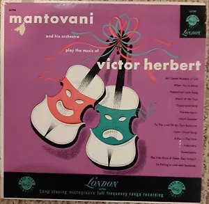 VINYL: MANTOVANI; Plays The Music Of Victor Herbert - Picture 1 of 4