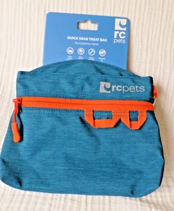 RC Pets Quick Grab Treat Bag, Training Pouch with Belt , Dog Heather Teal - Picture 1 of 7