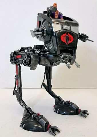 GI Joe Cobra x Star Wars Black Series AT-ST Mandalorian Vintage Collection Cover