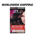 Schwarzkopf Keratin Color Permanent Hair Dye 5.0 Medium Brown WORLDWIDE SHIPPING