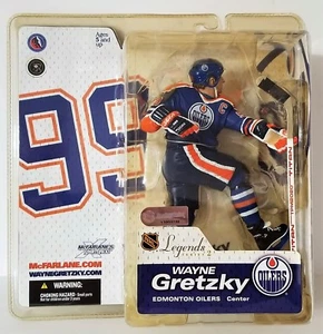 McFarlane WAYNE GRETZKY Edmonton Oilers NHL Legends Series 2 Blue Uniform WG0198 - Picture 1 of 2