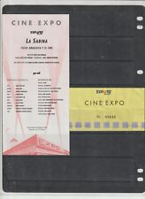 Expo 92 Sevilla Programa y Entrada a Cine Expo año 1992 (GM-349)
