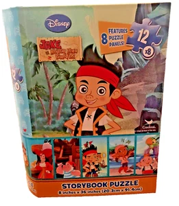 Disney Junior JAKE AND THE NEVERLAND PIRATES Puzzle Storybook (8 puzzles) - Picture 1 of 6