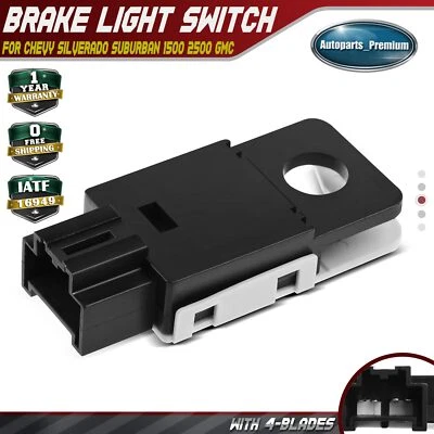 Lámpara interruptor luz freno para GMC Sierra 1500 Yukon Chevy Silverado Suburban 1500 Foto 1 de 4