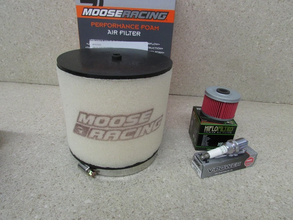 14-17 HONDA TRX420 RANCHER FE FM TE KIT DE AJUSTE FILTRO DE AR FILTRO DE ÓLEO VELA DE IGNIÇÃO - Imagem 1 de 1