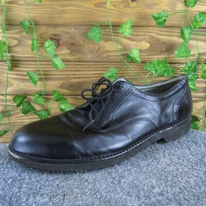 Rockport Herren Dressports Derby Oxford-Schuhe schwarz Leder 13 breit leicht gebraucht 2025 - Bild 1 von 7