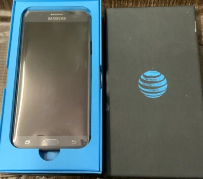 🎬 Samsung Galaxy J7 (2017) J727A (AT&T Only) 16GB Black 🆕OpenBox‼️ - Image 1 of 3