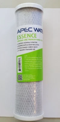 Apec Water Essence Carbon Filter 10" Carbon Block Water Filter FI-ES-CAB10 New - Image 1 of 2