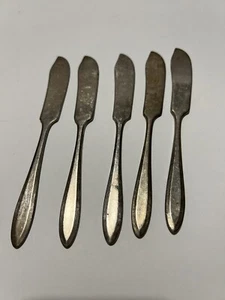silverplate butter spreaders Unbranded Cheese Silverware Entertainment Dining - Picture 1 of 3