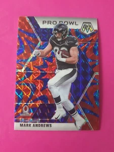 2020 Panini Mosaic #256 Mark Andrews - Pro Bowl- Baltimore Ravens- Blue Reactive - Bild 1 von 2