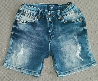 Pantalones cortos vaqueros para niña LIU JO talla 7 años Foto 1 de 4
