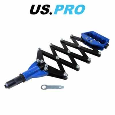 US PRO Tools Heavy Duty Lazy Tongue Hand Riveter For Pop Rivets 5444 - Image 1 of 3