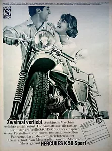 Hercules K 50 Sport, originale Werbung aus 1966 - Bild 1 von 1
