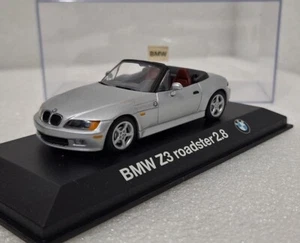 (3) BMW Z3 Roadster 2.8 1996 Argento 1:43 Minichamps ESTREMAMENTE RARO!! - Foto 1 di 12