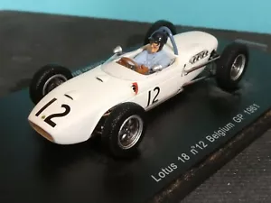 Lotus 18 (Fórmula Junior) F1 1961 1:43 Spark por Minimax Model Lucien Bianchi. - Imagen 1 de 8