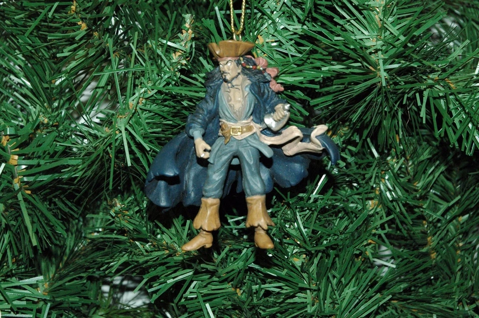 Ornamento de Natal Jack Sparrow Piratas do Caribe - Imagem 1 de 1