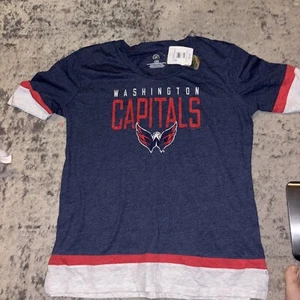 Washington Capitals Womans Shirt NWT Size Large - Picture 1 of 3