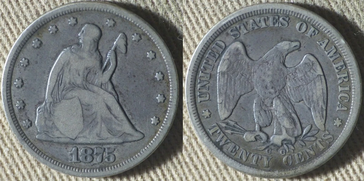 Uncertified Uncirculated US Twenty Cent Pieces for sale | eBay