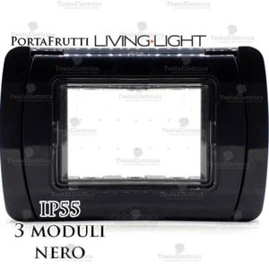 Coperchio portello stagna IP55 3 moduli posti compatibile idrobox bticino living - Foto 1 di 3