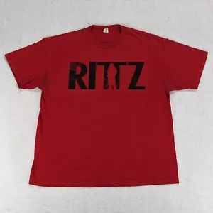 RAR Rittz Strange Music Rap T-Shirt Herren XL Rot Tech N9ne CNT Clintel Rapper - Bild 1 von 6