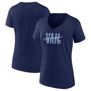 Camiseta para mujer Fanatics Vancouver Whitecaps FC MLS City Tri Code cuello en V - Imagen 1 de 2