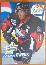 Jordan Owens - 2005-06 Bell All-Star Classic OHL All-Star - Card # 25 	