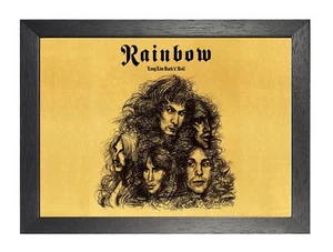 Ritchie Blackmore's Rainbow 1 Hard Rock Heavy Metal Arena Band Poster Musikstar - Bild 1 von 3