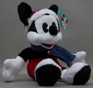 Disney Christmas Mickey Mouse Plush with Phrases NWT - Picture 1 of 1