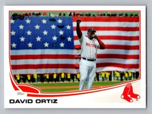 2013 Topps David Ortiz Photo Variation Boston Strong SP #595 READ DESCRIPTION! - Picture 1 of 6