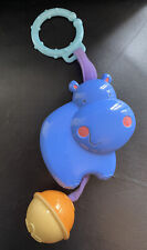 Vintage 2009 Fisher Price Deluxe Play Gym Mat Hippo Rattle Toy Replacement Part