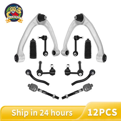 前上控制臂球接头套件 12 件适用于 Infinity G37 日产 370Z — 第 1/4 张图片