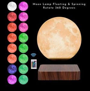 3D Print Moon Lamp Touch Magnetic Levitation Moon Lamp Night Lamp
