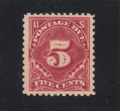 US J64 5c Postage Due Mint VF-XF OG NH SCV $32.50 - Image 1 of 2