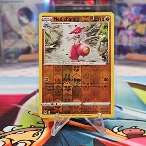 Medicham - 100/196 - Lost Origin - Pokemon TCG - Reverse Holo - NM - Picture 1 of 2