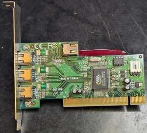3 + 1 Port FireWire PCI card IEEE 1394 (VT6306 chip) - Afbeelding 1 van 3