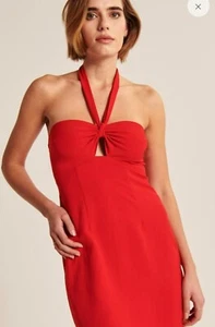 abercrombie & fitch Red Dresses for women XS. Pre owned one time used it - Picture 1 of 12