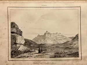 ANTIK ILLUSTRATION 1847 MOUSA MOSQUE MEKKA MEDINA PASCHA ARABIE ABBILDUNG - Bild 1 von 9