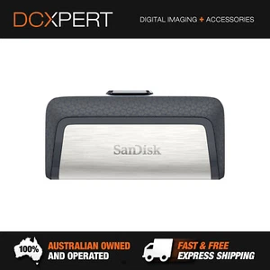 SANDISK 64GB ULTRA DDC2 USB TYPE -C DUAL DRIVE 150MB/S (SDDDC2-064G-G46) - Picture 1 of 9