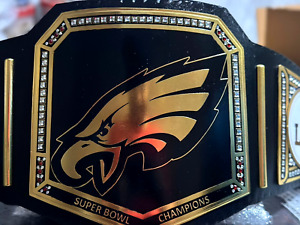 Philadelphia Eagles NFL Super Bowl Championship Belt 2mm Brass Adult Size