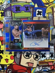 2022 Select WWE Ringside Action Signatures Blue Prizm /49 Shinsuke Nakamura Auto - Picture 1 of 2