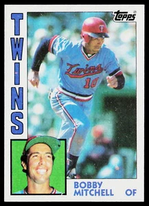 Bobby Mitchell 1984 Topps #307 Minnesota Zwillinge - Bild 1 von 2