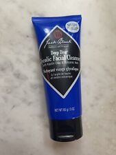 JACK BLACK Deep Dive Glycolic Facial Cleanser Kaolin Clay Volcanic Ash 3 oz Seal