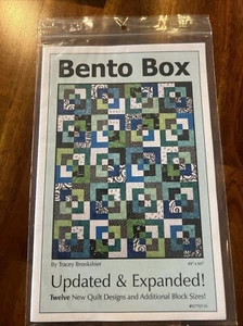 Bento Box Quilt Pattern Tracey Brookshier New (brk107) - Picture 1 of 3